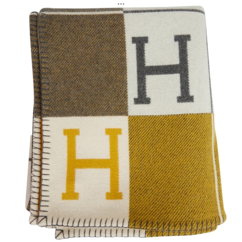 Hermes Gris Soleil blanket